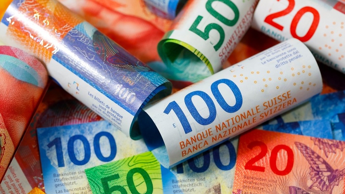 Schweizer Franken, Geldnoten, Geld