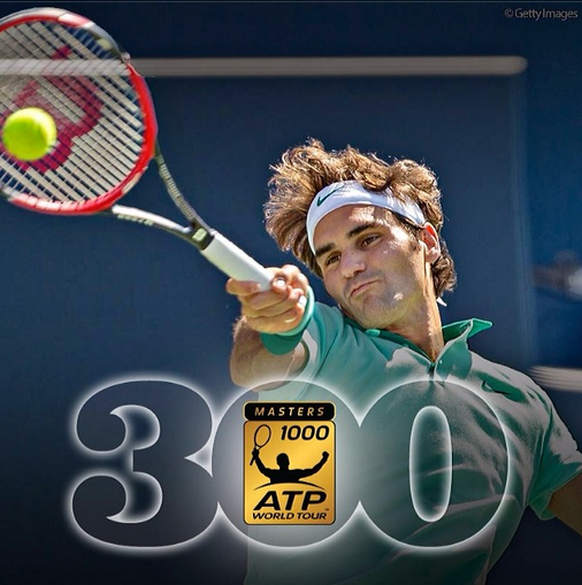 Auch die ATP gratuliert Federer zum Jubiläum.