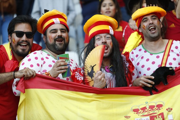 Football Soccer - Spain v Turkey - EURO 2016 - Group D - Stade de Nice, Nice, France - 17/6/16
Spain fans before the game
REUTERS/Yves Herman
Livepic