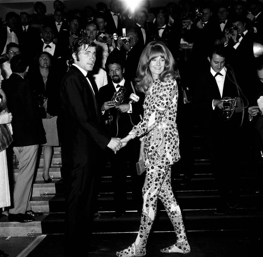 1967: Vannes Redgrave from outer Space? Bis heute ging keine verrückter über den roten Teppich. 