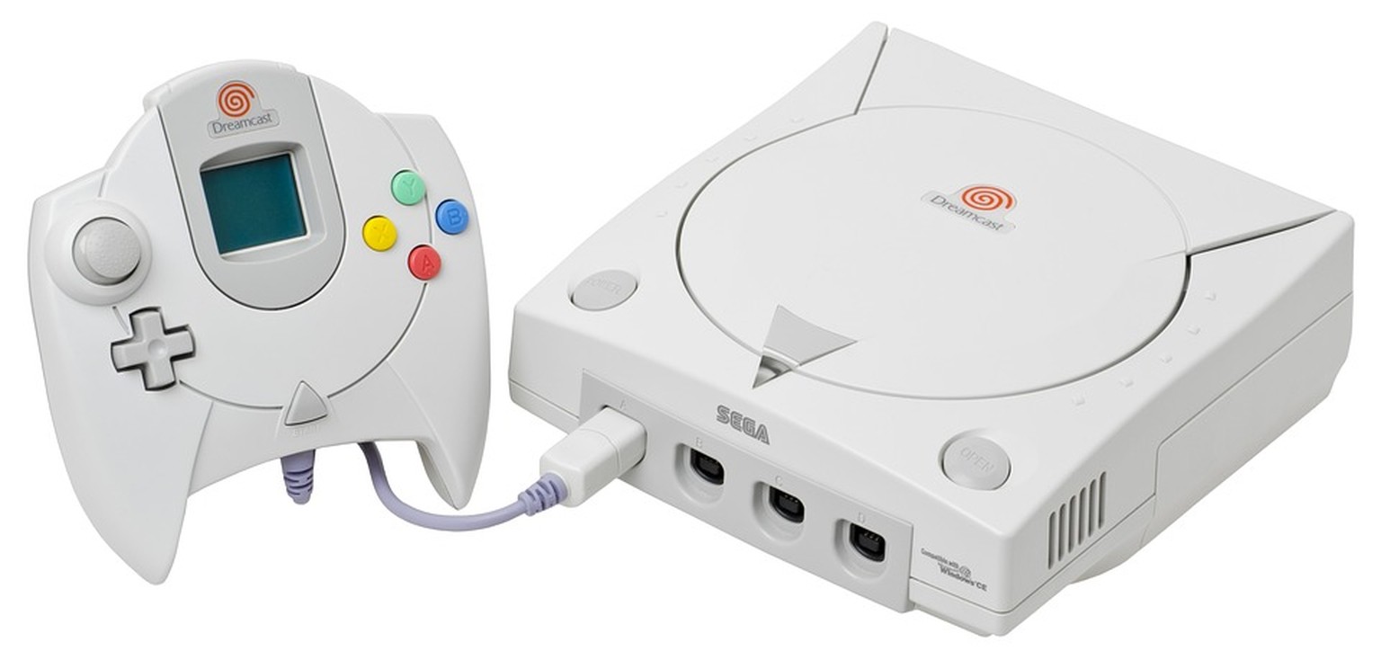 Dreamcast: Zeitloses Design aus Japan.