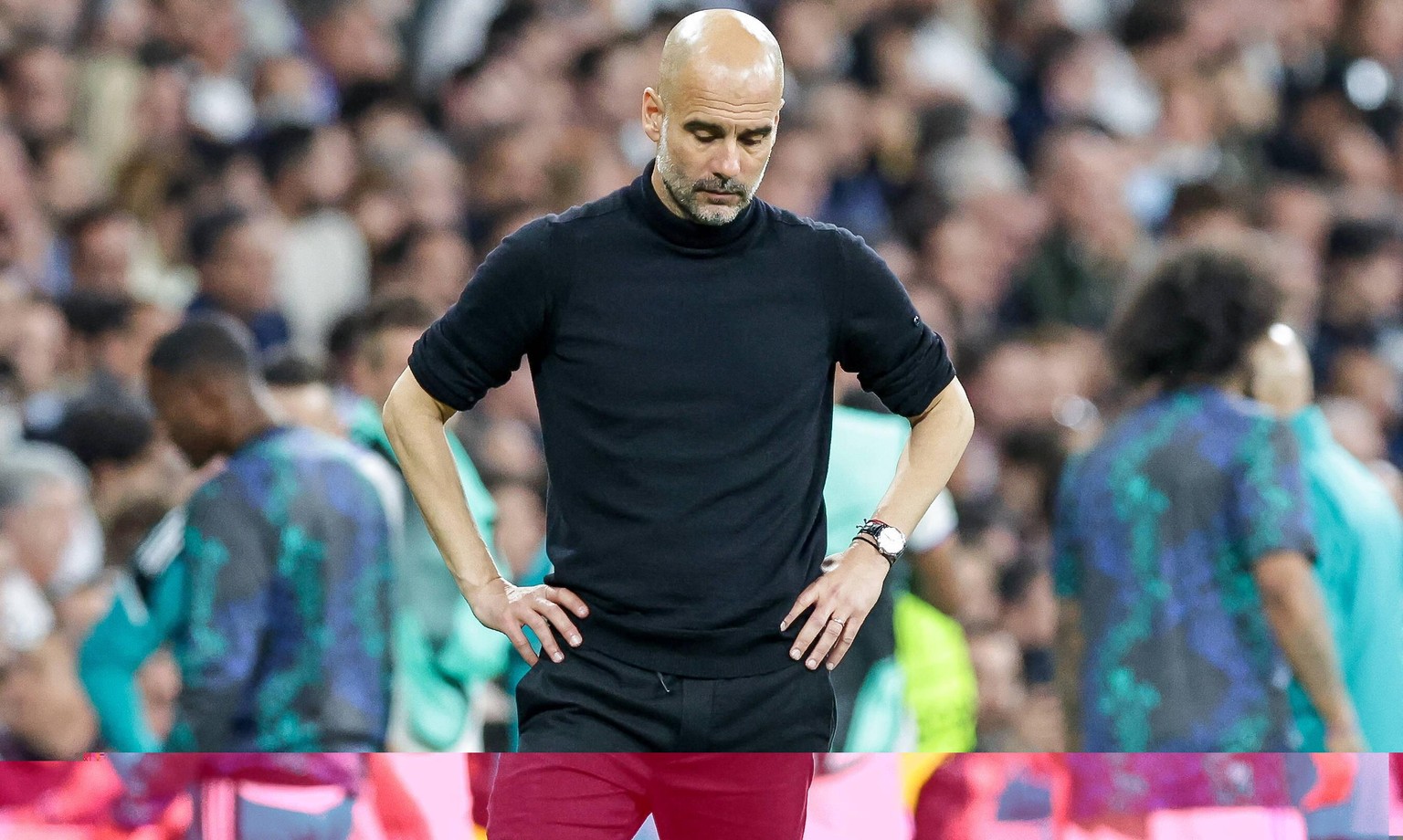 Wieder nichts! Pep Guardiolas Champions-League-Fluch hält an.