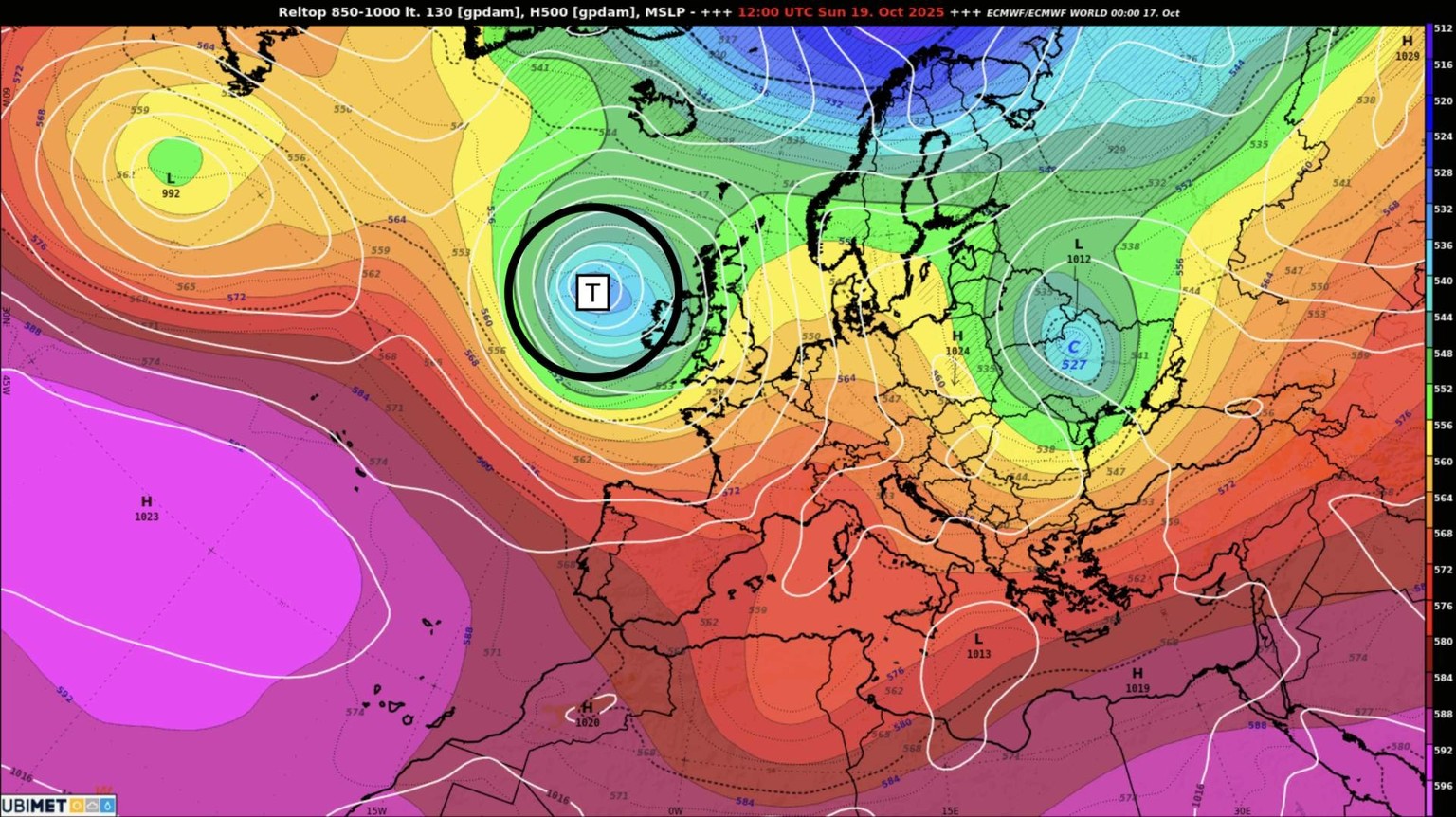 So wird das Wetter Mitte bis Ende Oktober in der Schweiz.