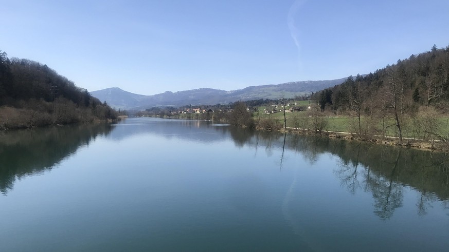 Aare bei Walliswil Oberaargau