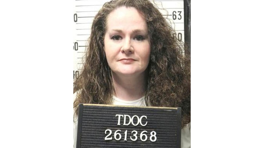 This photo provided by the Tennessee Department of Correction shows Christa Pike on Jan. 12, 2023. (TDOC via AP)
Christa Pike,Christa Gail Pike