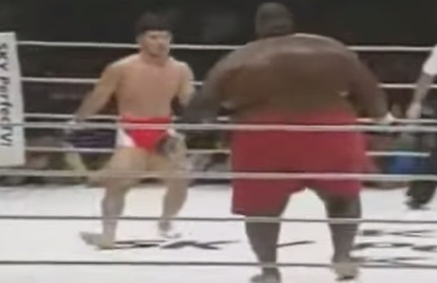 24.06.1998: Ein MMA-Fight mit 196 Kilo Gewichtsunterschied – und einem unerwarteten Ende