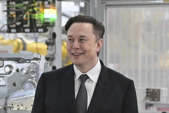 FILE - Tesla CEO Elon Musk attends the opening of the Tesla factory Berlin Brandenburg in Gruenheide, Germany, March 22, 2022. Twitter shareholders have filed a lawsuit accusing Musk of engaged in