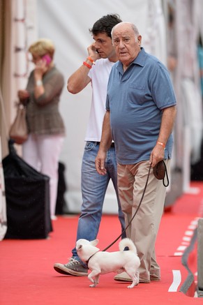 «Zara»-Boss Amancio Ortega ist ein Hundefreund.