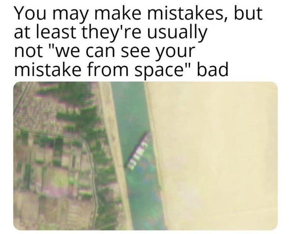 «Wie ein riesiger gestrandeter Wal» – Blockade des Suez-Kanals könnte noch länger dauern\nhehehe heeee