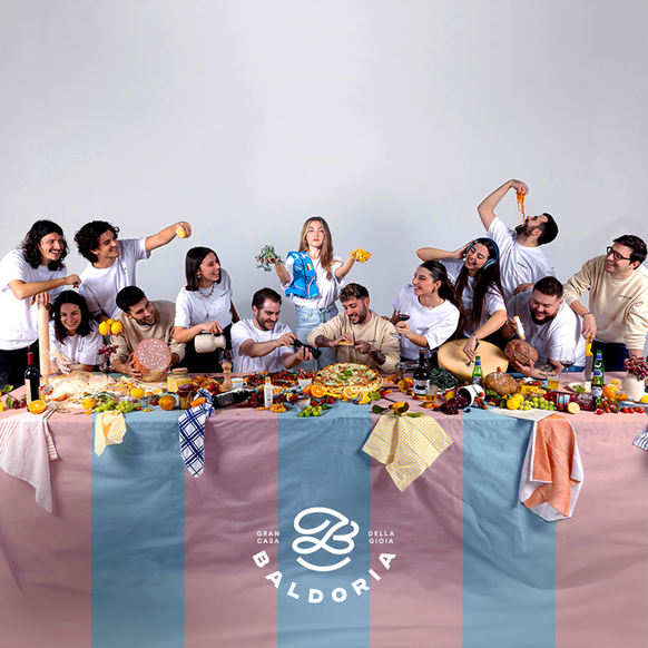 Das Team des Baldoria in Madrid, Gewinner des 5. Platzes von 50 Top Pizza Europe