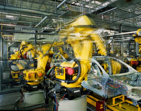 In der Autoindustrie klappt es mit den Robotern.