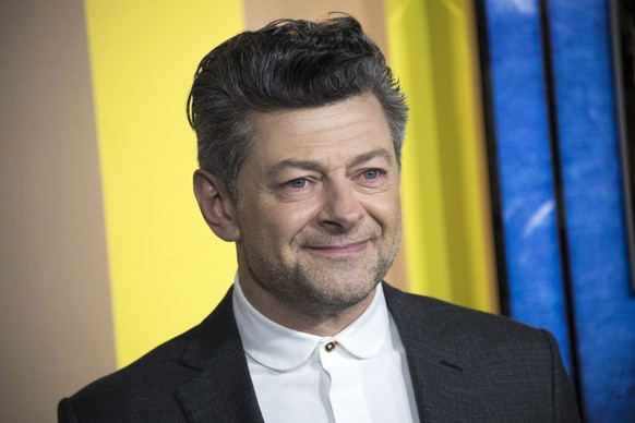 epa06506286 British actor/cast member Andy Serkis arrives for the European premiere of &#039;Black Panther&#039; at the Hammersmith Apollo in London, Britain, 08 February 2018. The latest instalment o ...