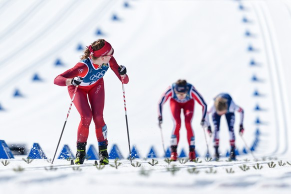 <p>Ein letzter Blick zurück: Es ist geschafft! Nadja Kälin läuft über 50 km sensationell zu Bronze.</p>