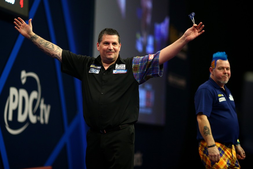 «Snakebite» ist zerknirscht: Gary Anderson hat sein Turnier beendet.