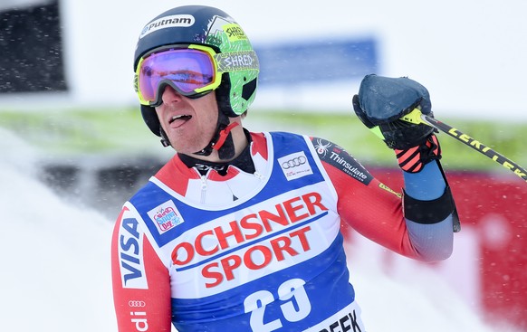 Ted Ligety hatte heute mit Rückenprobleme zu kämpfen.