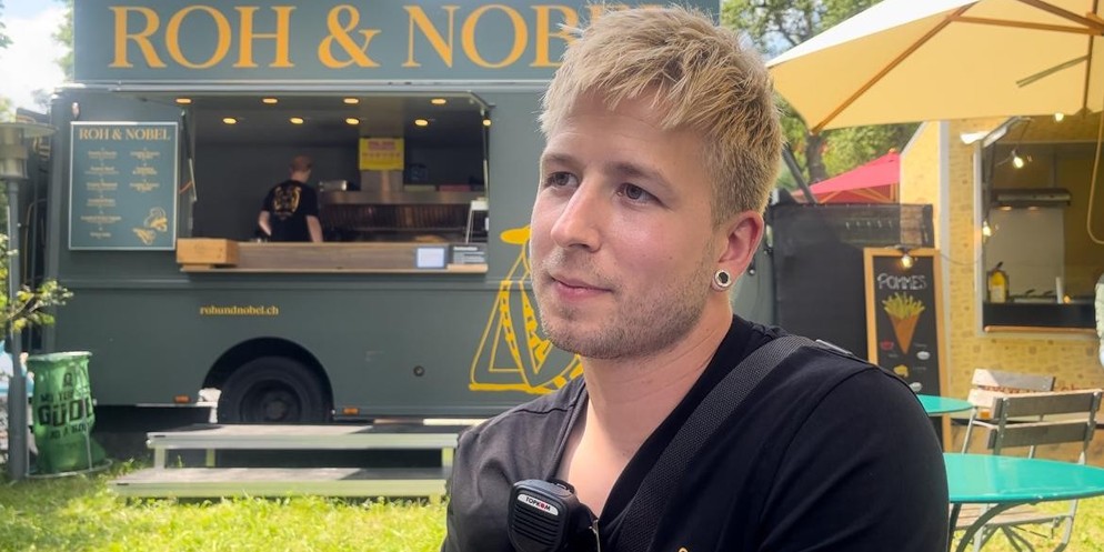 Wie passt noblere Küche in die Foodmeile am Güsche? Sandro Dubach erklärt.