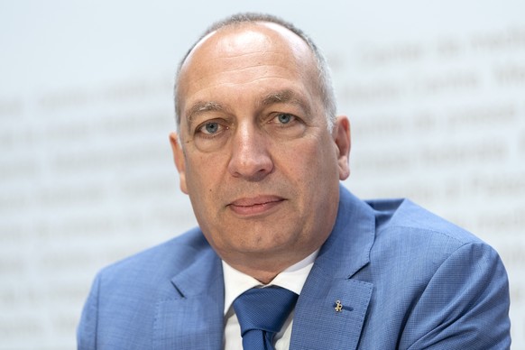 Bernard Maissen, neuer Direktor des Bundesamts fu?r Kommunikation (BAKOM) stell sich den Medien vor, am Donnerstag, 27. Mai 2020, in Bern. (KEYSTONE/Peter Schneider)