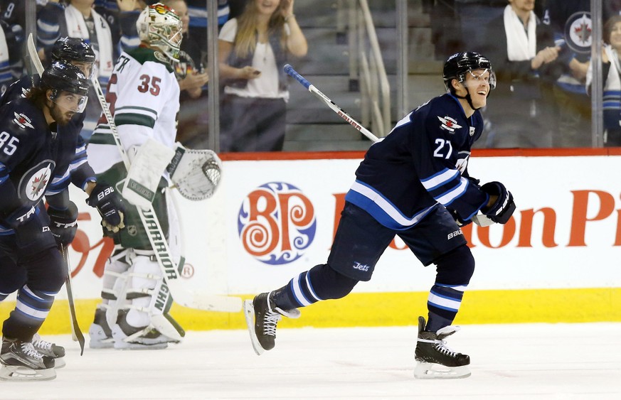 Der Ex-Bieler&nbsp;Nikolaj Ehlers steuert zu Winnipegs Sieg bei Minnesota Wild einen Treffer bei.&nbsp;