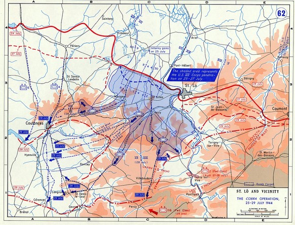 Die US-amerikanische «Operation Cobra».