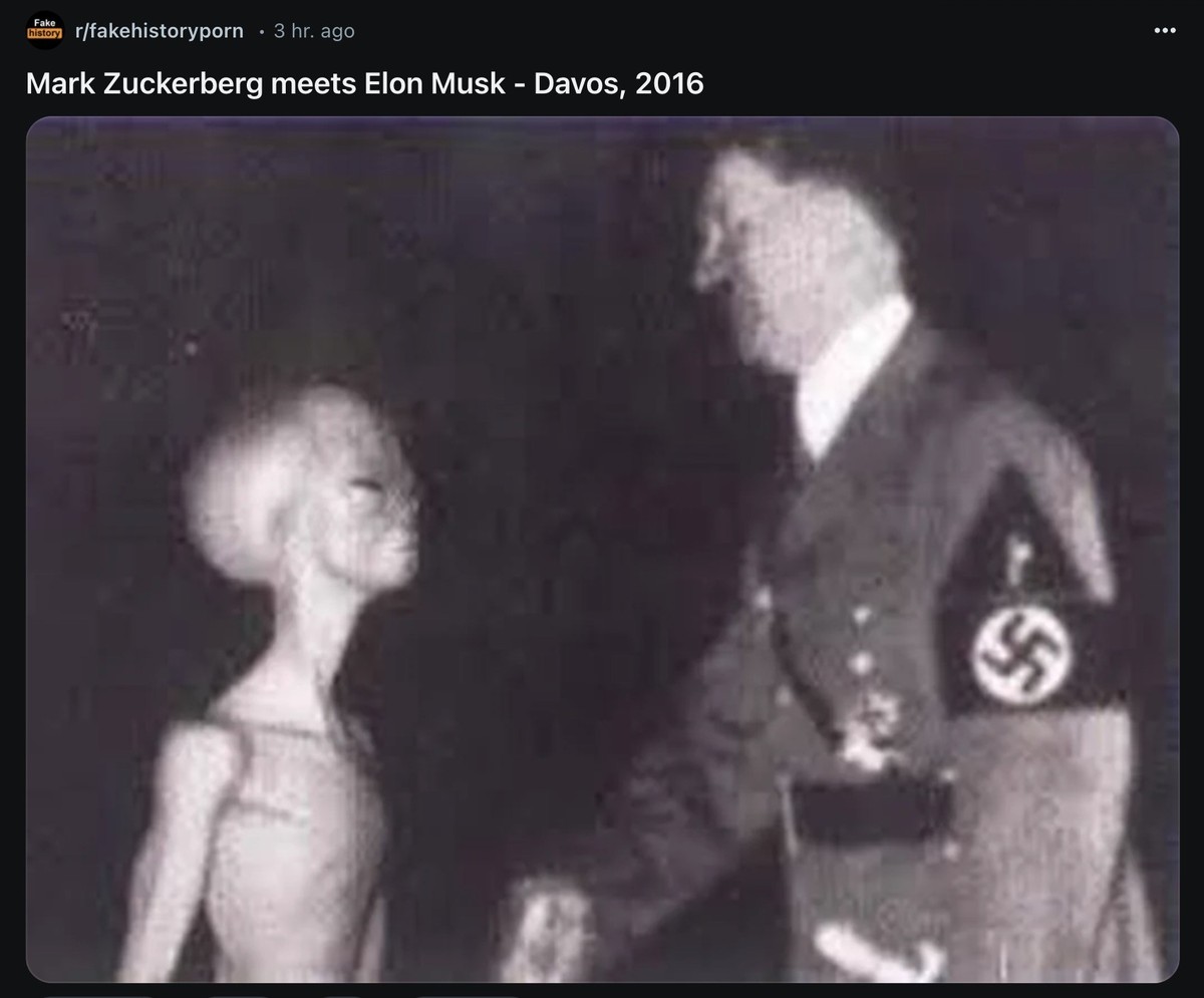 Keine Faktenchecks mehr bei Social Media.Screenshot: Reddit