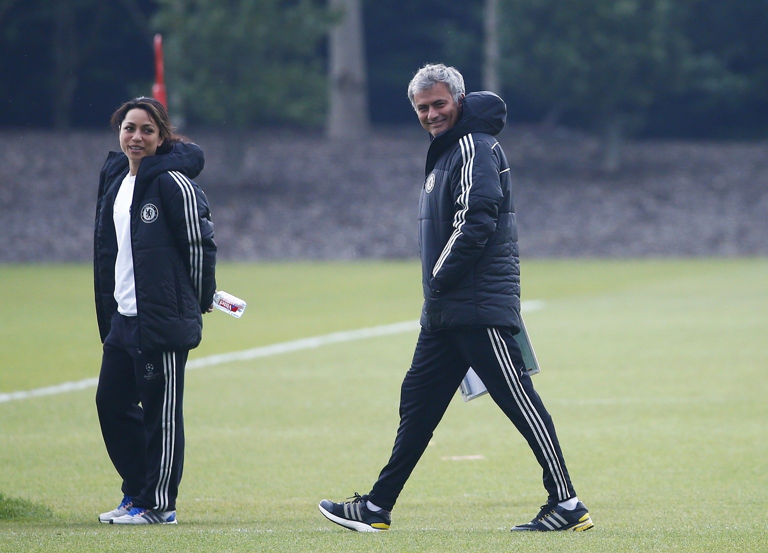 Werden wohl keine Freunde mehr – Teamärztin Eva Carneiro und Mourinho.&nbsp;