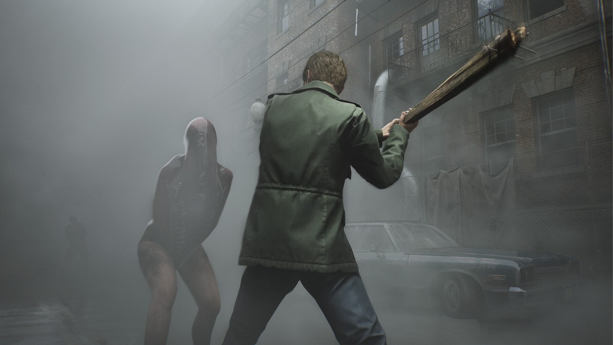 In der Kleinstadt Silent Hill warten zahlreiche Gefahren auf unsere Hauptfigur James.