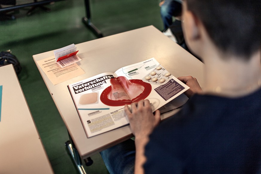 Sexualkunde in der Sekundarschule.