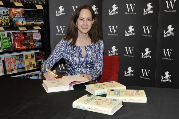 Sophie Kinsella at a signing in Bluewater - 18 February 2017. Sophie Kinsella Madeleine Sophie Wickham at a signing of her new book My Not So Perfect Life at Waterstones, Bluewater Shopping Centre, We ...