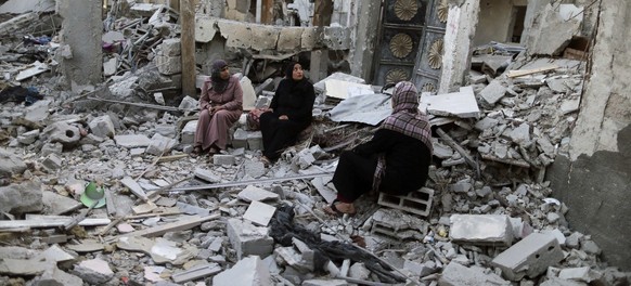 Bild aus dem Gaza-Streifen: Der israelische Beschuss hat Teile von Gaza City massiv zerstört.