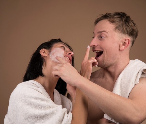 Wellness-Stockfotos Absurd
