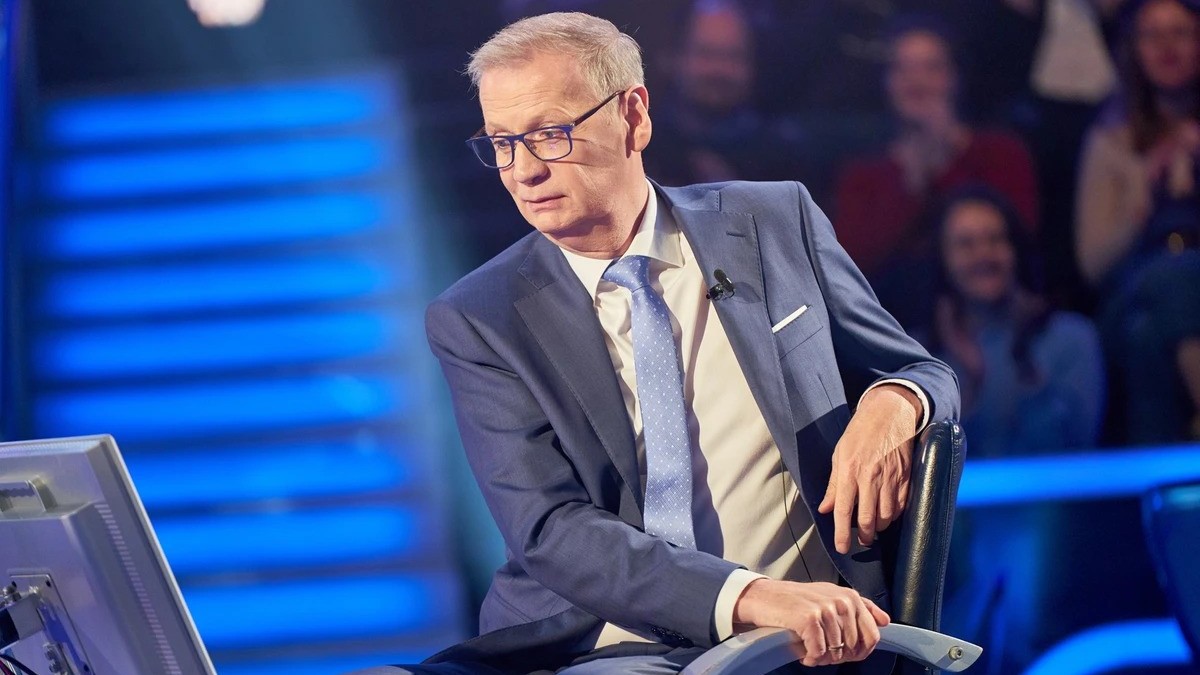 Günther Jauch bei "Wer wird Millionär?" auf RTL.