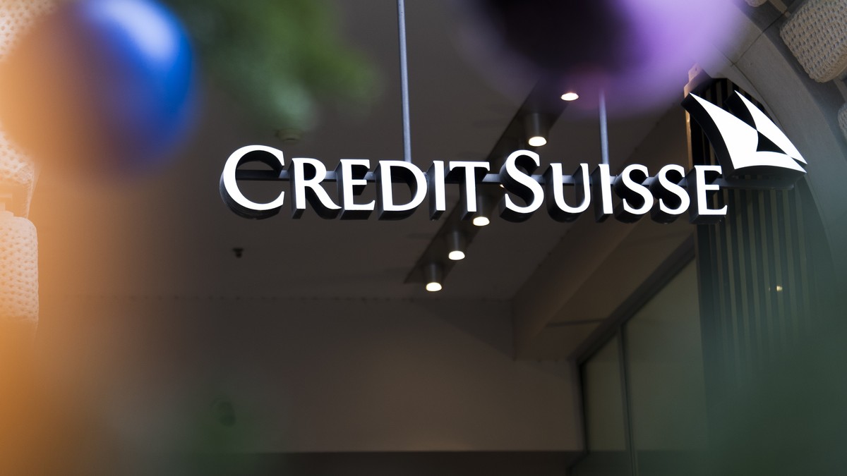 The logo of the Swiss bank Credit Suisse is seen at the headquarters at Paradeplatz in Zurich, Switzerland, on Wednesday, December 18, 2024. (KEYSTONE/Til Buergy)