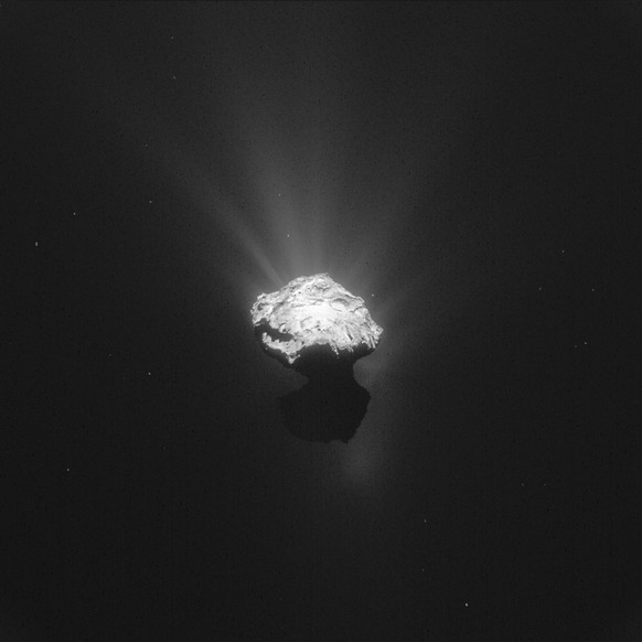 Der Komet Tschuri.