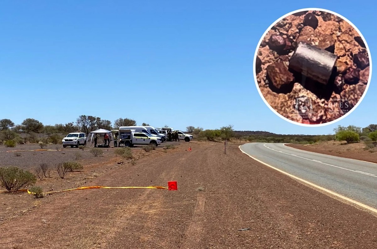 radioaktive Kapsel in Australien gefunden