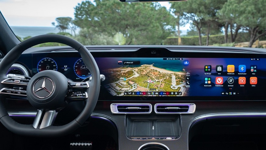 Mercedes enthüllt die elektrische C-Klasse mit 762 Kilometer Reichweite