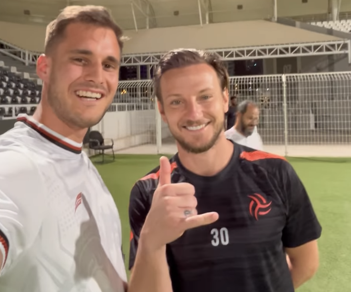 Jan Kläui im Stadion von Al-Shabab.