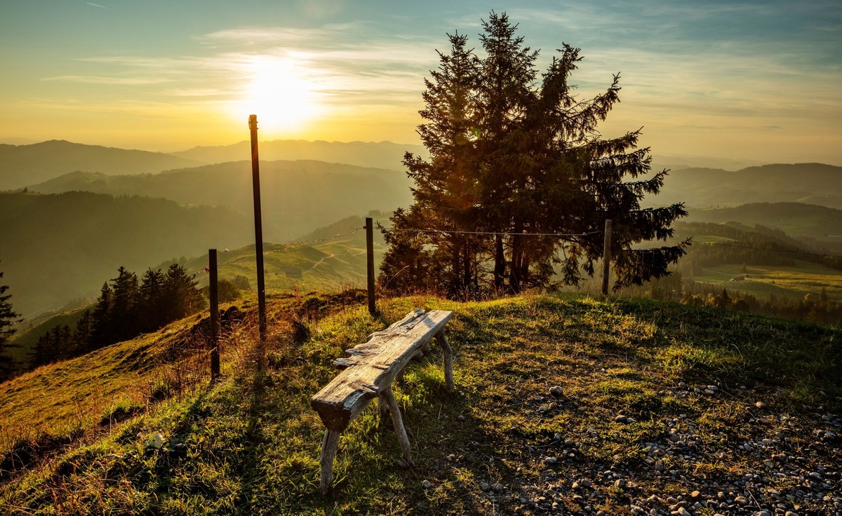 Rauszeit Nebelwanderungen Hochalp Toggenburg Schweiz Wandern über dem Nebel