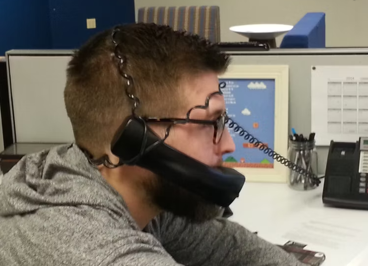 Lustiges Head Set Hack