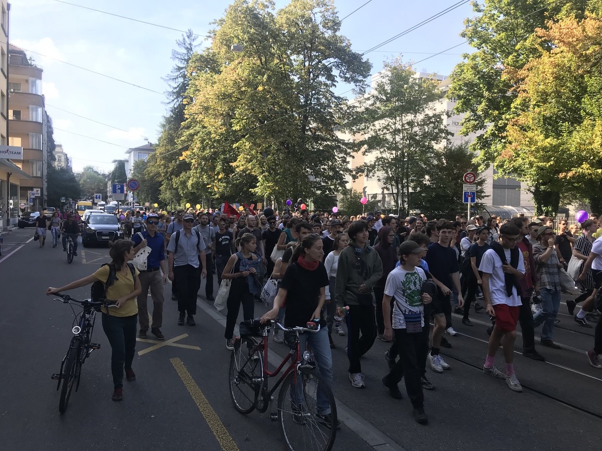 Gegendemo gegen Marsch fürs Läbe, Bern