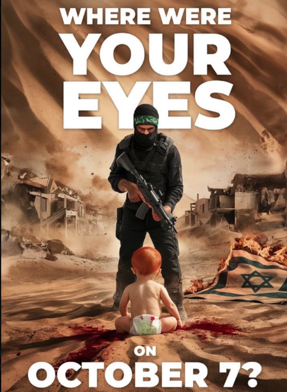 Where were your Eyes on October 7? Israel Social Media Gegenoffensive