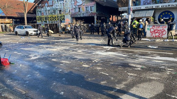 Koch-Areal am Donnerstagmorgen, 16. Februar 2022