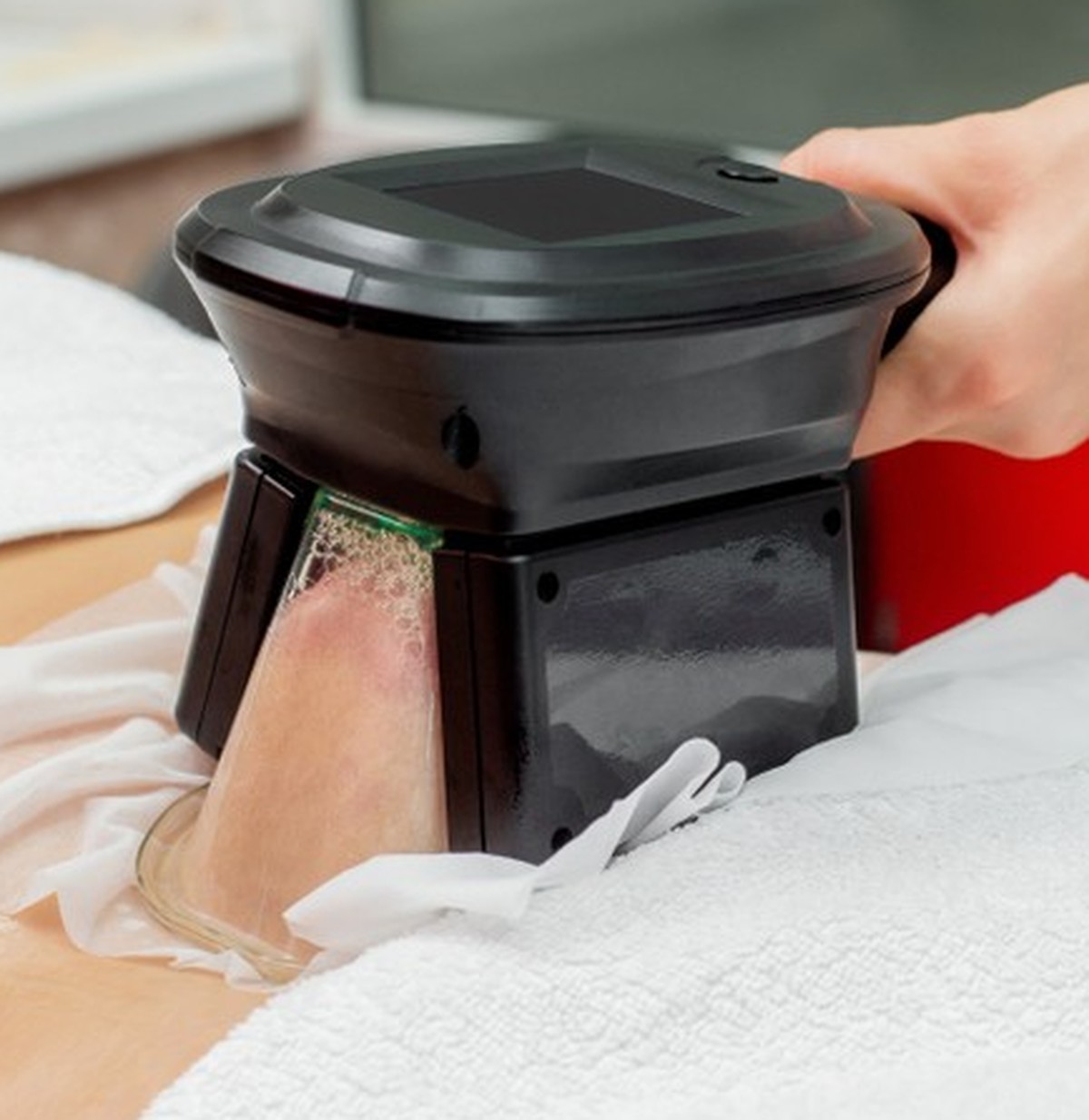 Wellness-Stockfotos Absurd