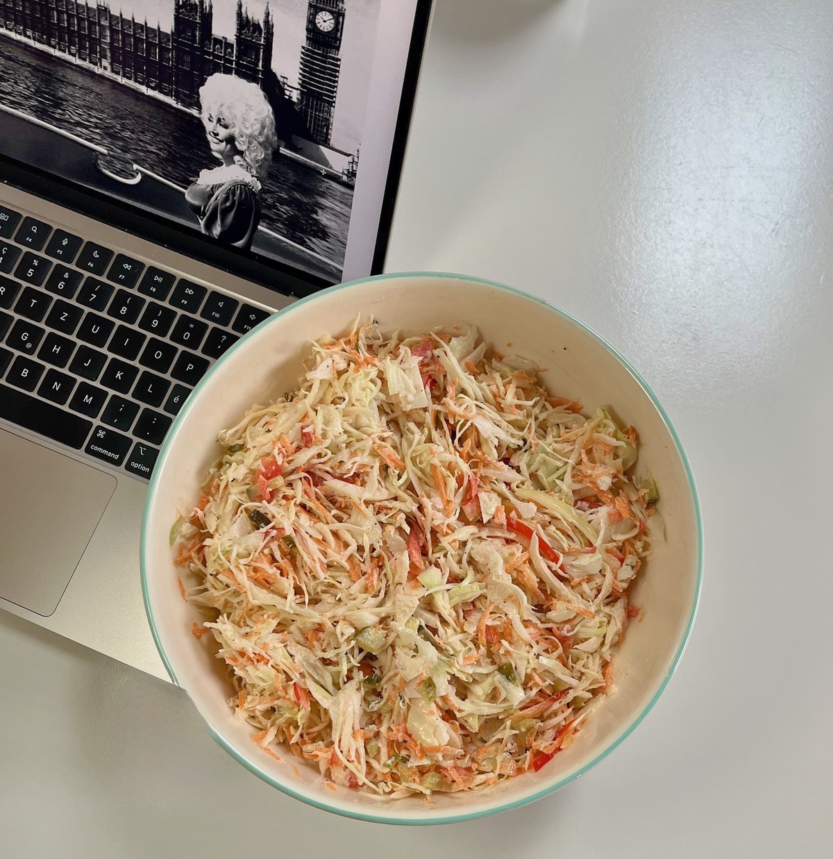Dolly Parton's "life changing" coleslaw ... really?