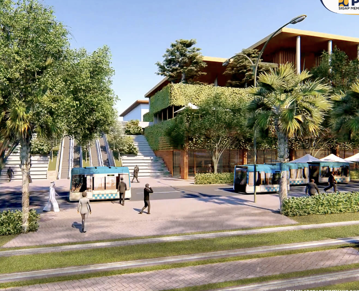 Vision der neuen Hauptstadt Indonesiens, Nusantara.