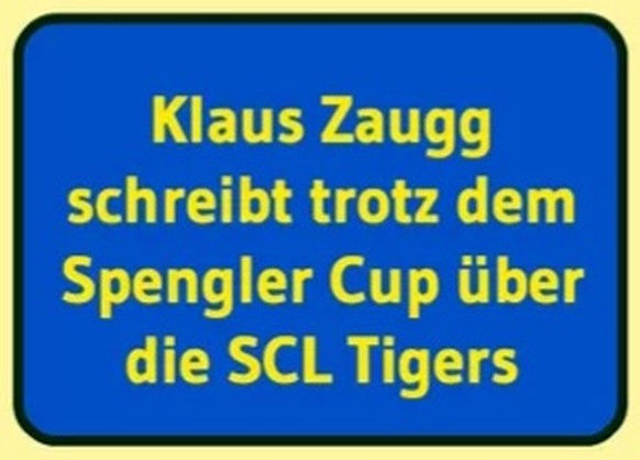 Sollte der HC Davos spielen wie Langnau? Del Curto: Â«Nein, Nein, NeinÂ»Â 
Erwischt :D