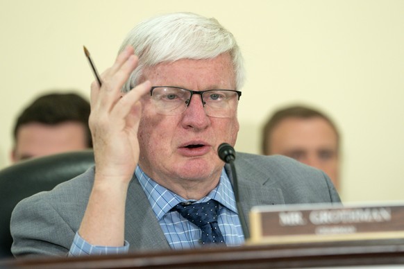 Rep. Glenn Grothman, R-Wis., Chairman of the House Oversight and Accountability Committee subcommittee on National Security, the Border, and Foreign Affairs, questions the witness during a hearing on  ...