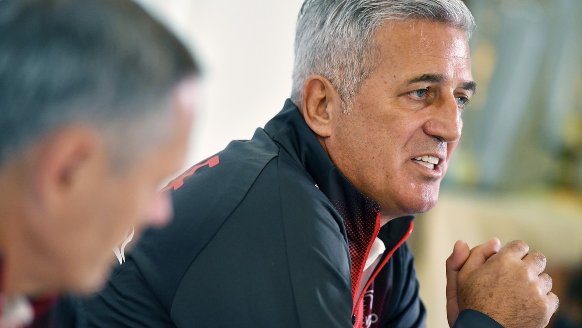 Der Schweizer Nationatrainer Vladimir Petkovic an einer Medienkonfertenz in Zuerich am Montag, 2. Septenber 2019. (KEYSTONE/Walter Bieri)