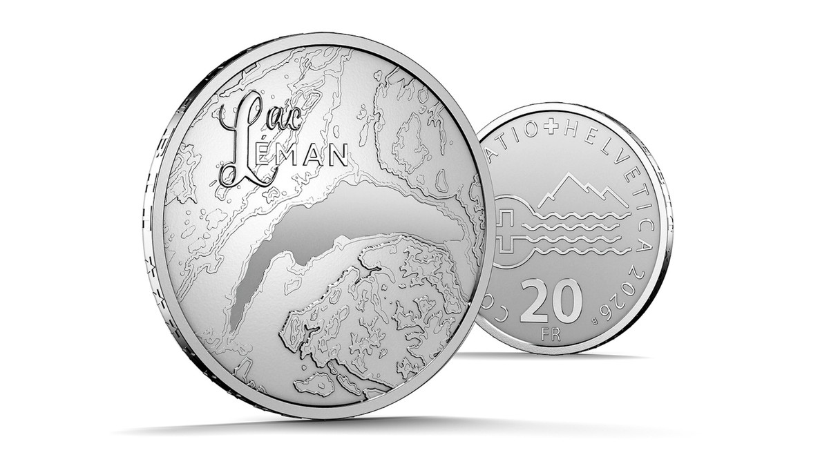 Une nouvelle pièce débarque dans la collection «Lacs suisses» de Swissmint: celle du Lac Léman