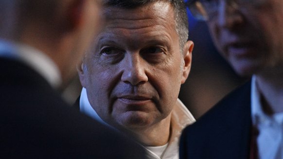 Vladimir Solovyov at a conference