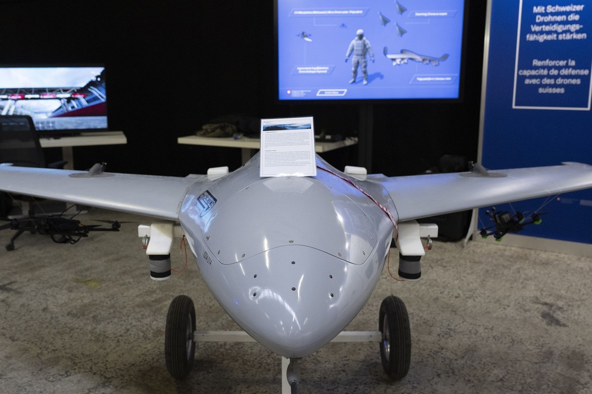 Un prototype de drone vaisseau-mère